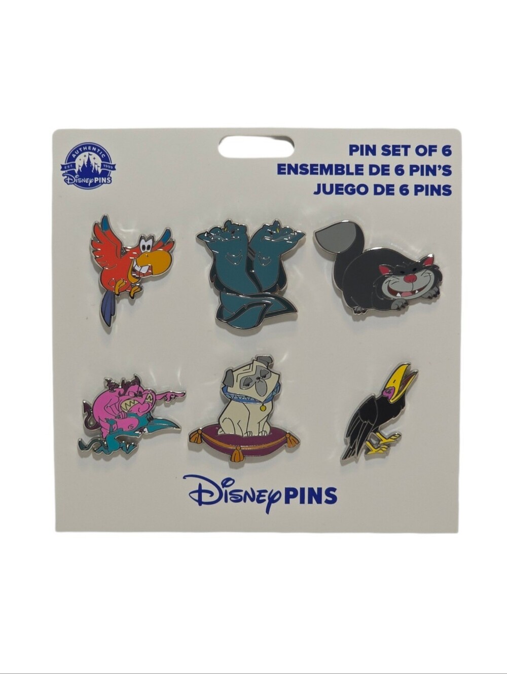 Disney Parks Villains Sidekicks Booster Set - Official Disney Trading Pins - NWT